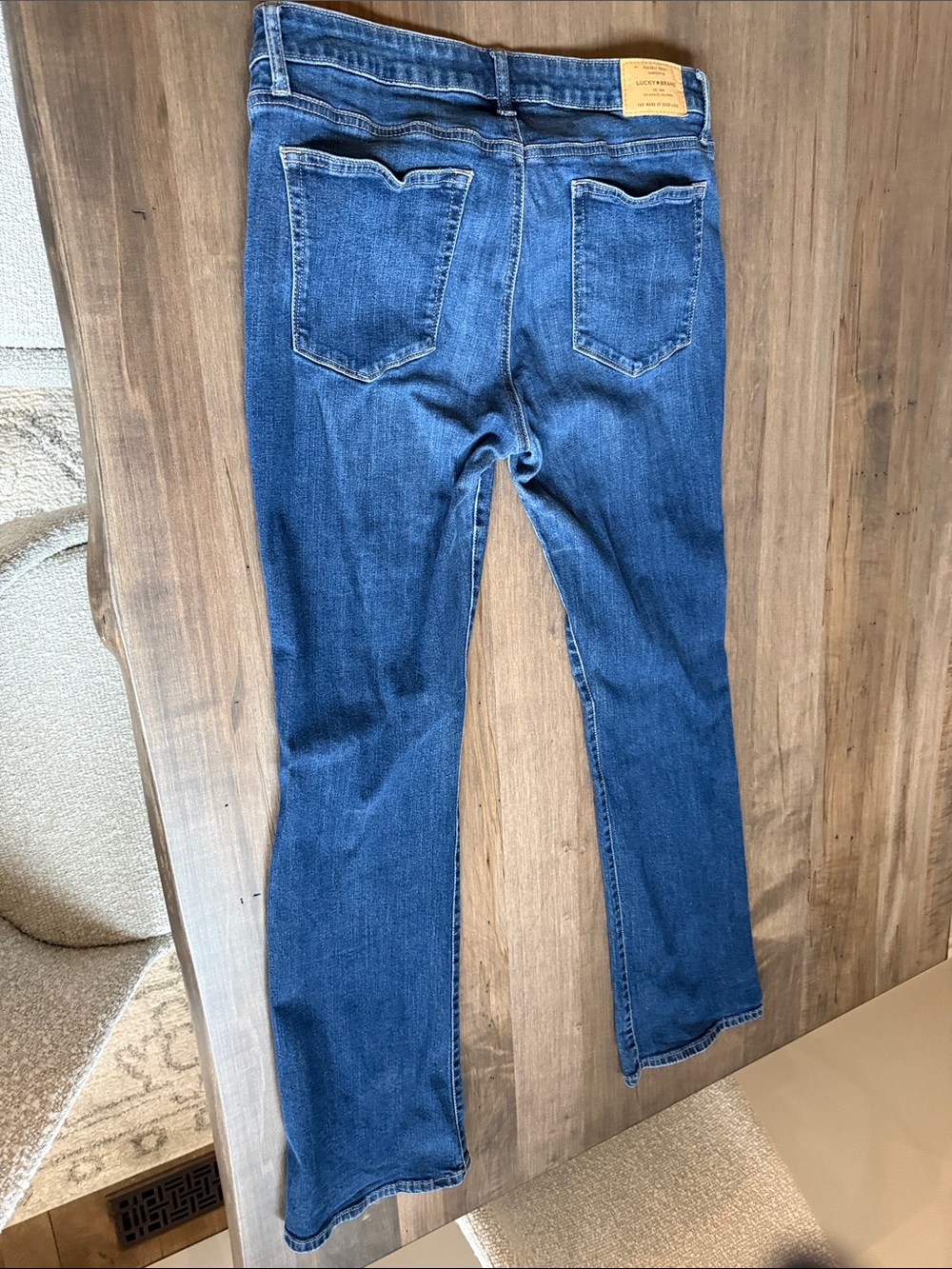 Lucky Brand Women's Straight-Leg Jeans in Blue Wash